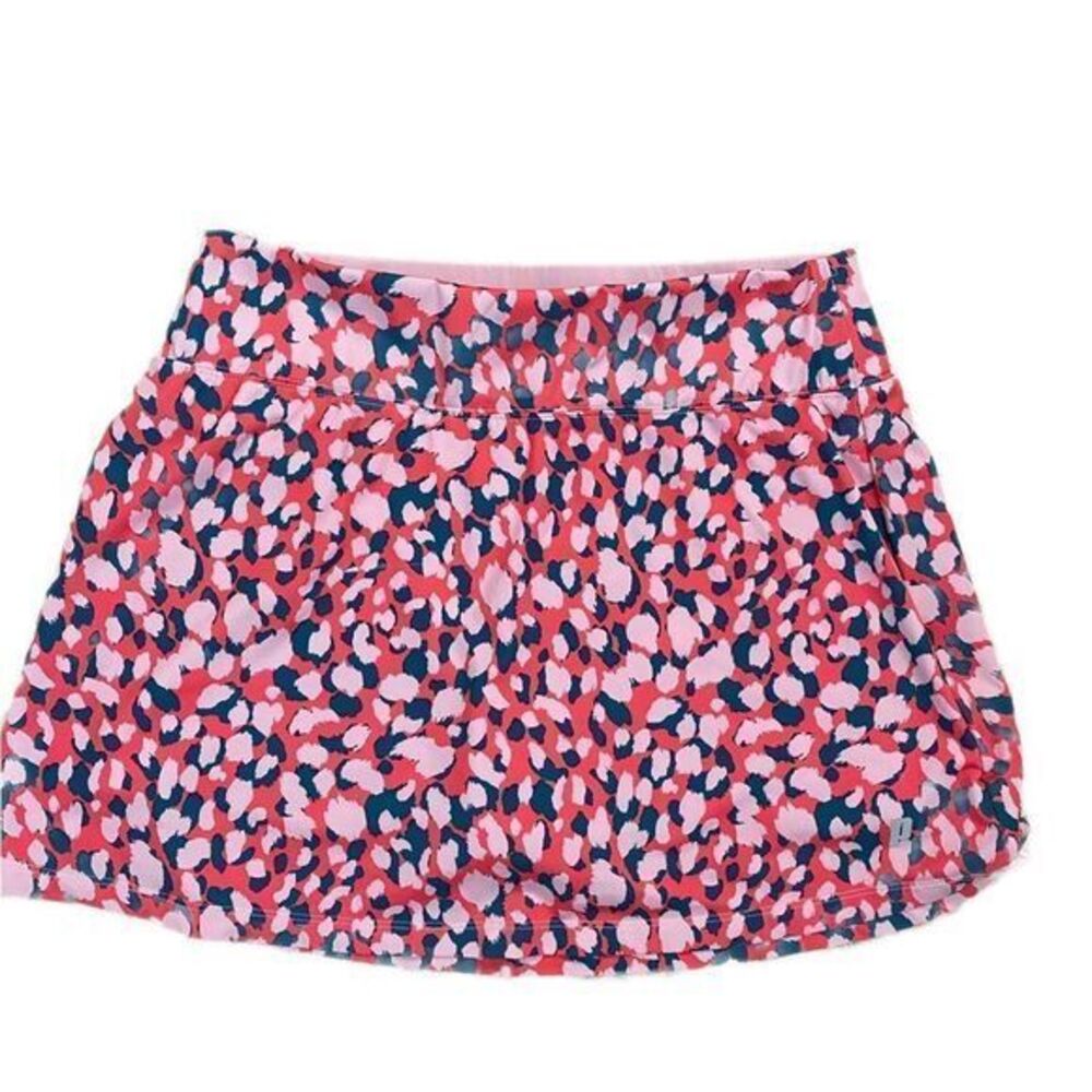 Prince Tennis Skort - M pink /orange /green , polyester spandex
